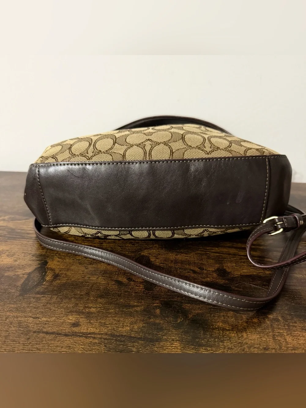 Coach Signature Canvas Crossbody/Shoulder Bag (Style No. A1880-37584)